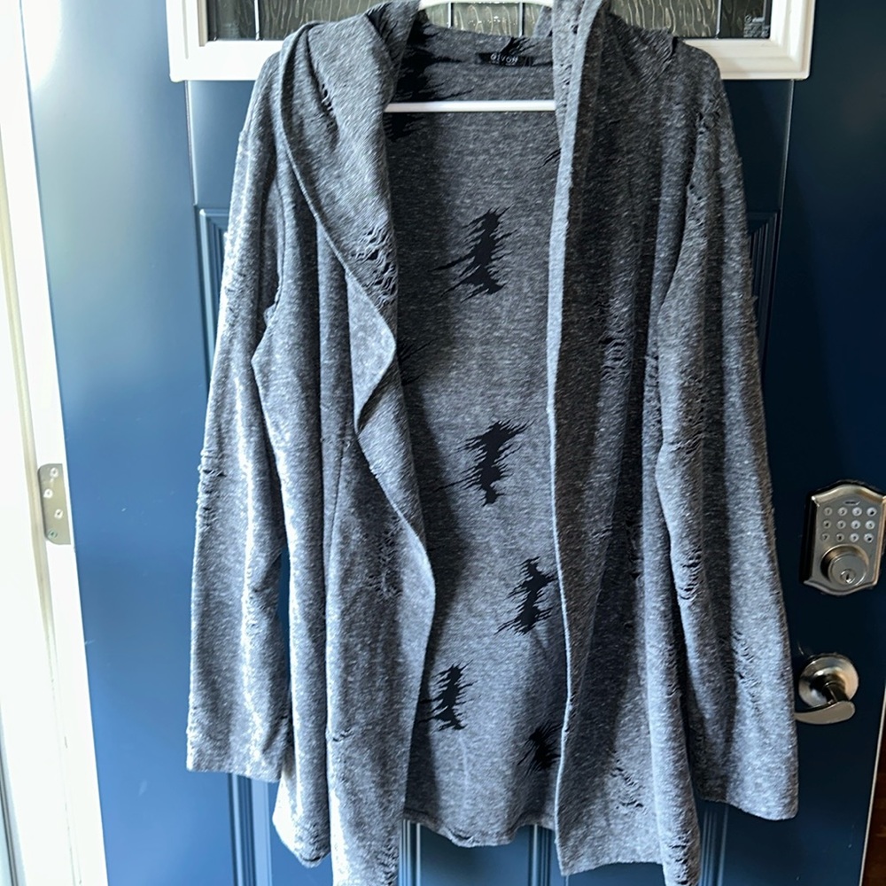 Givon distressed cardigan